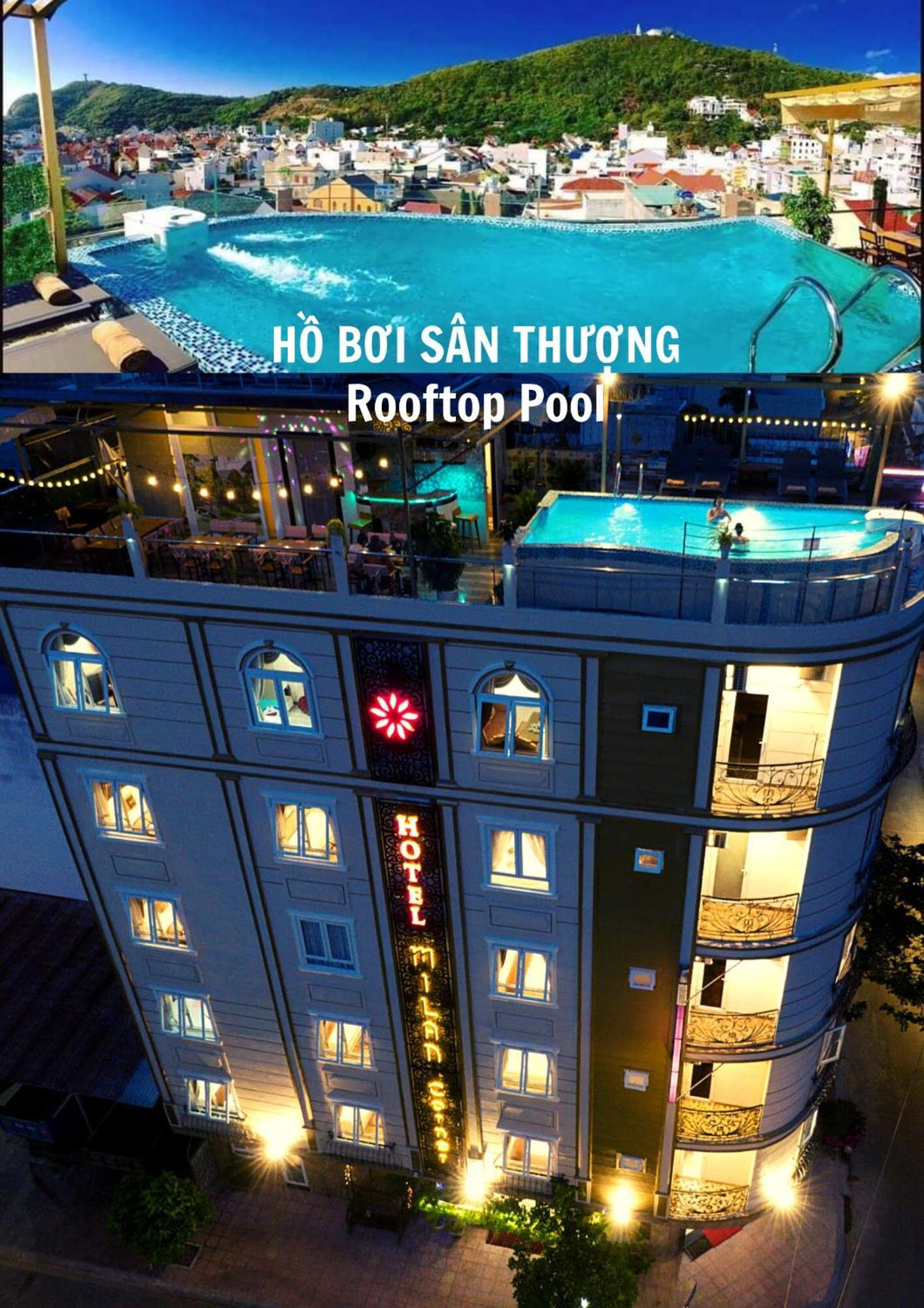 Milan Corner Hotel Vung Tau Exterior foto